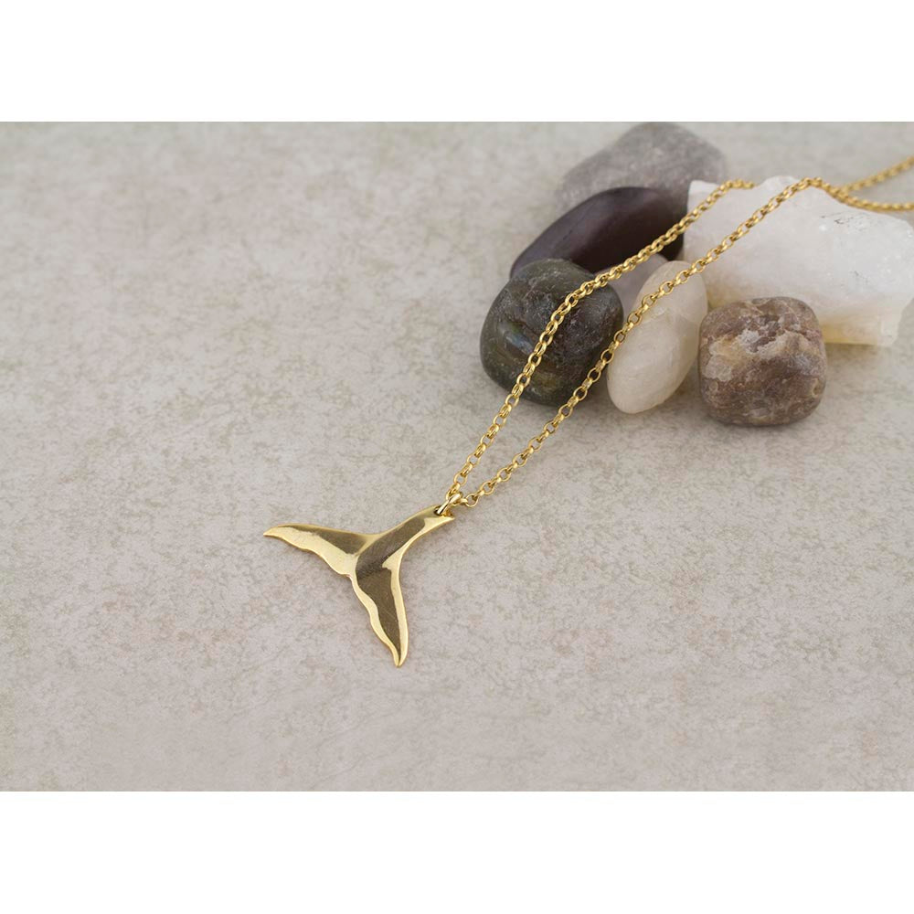 Whale tail necklace - Aarya Jewels – Aaryajewels